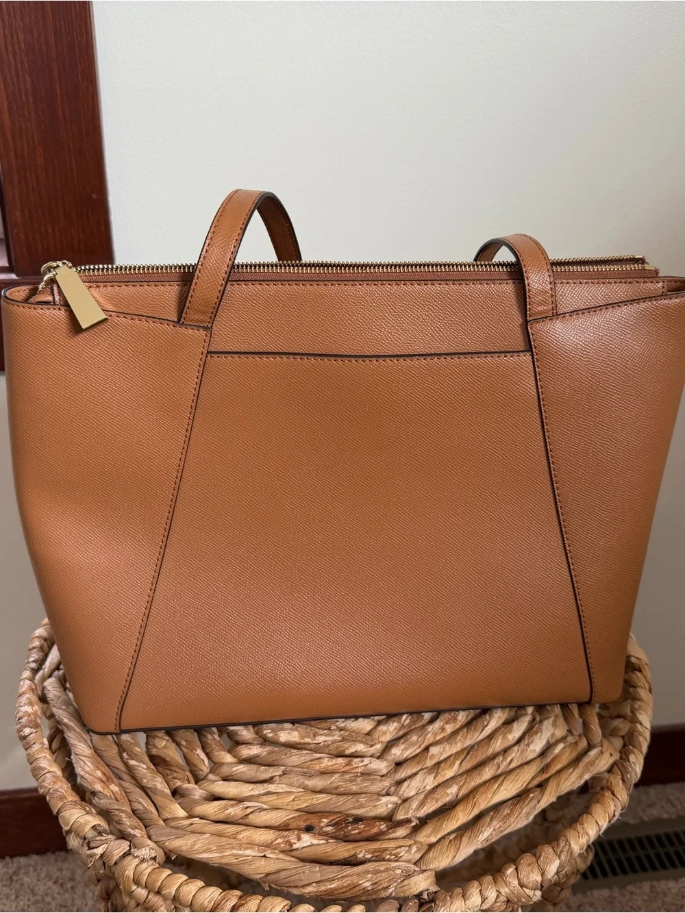 Michael Kors Caramel Saffiano Leather Tote